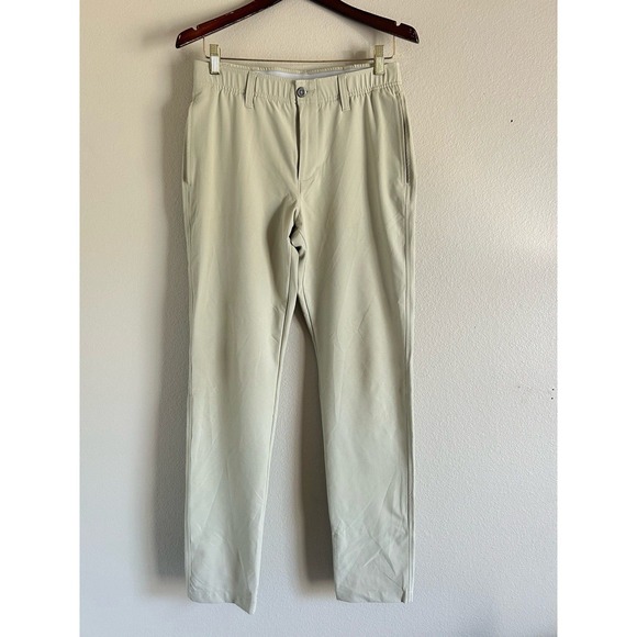 Under Armour Other - Under Armour Khaki Men's 30/32 Straight Flat Front UA Flex Pant